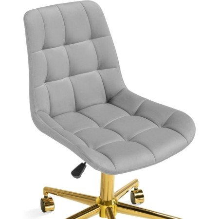 CHECTER CHECTEROSE (California 900) Metal/velor, gold/light gray 49x60x84 cm 1050993-5