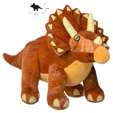 Soft toy "Dinosaur. Treceratops ", 26 cm-3
