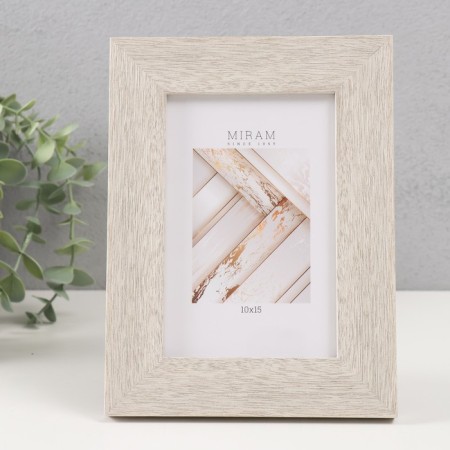 Photo frame Gallery 10x15 cm, 651645-4, beige (plastic screen)