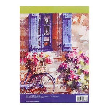 A4, 10 sheet watercolor folder, SPBF Goznak 200 g/m².-5