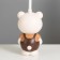 Nightlight "Bear" LED 2W beige-chocolate 7.5x7x12 cm