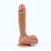 Falloimitator Oka-hips, super-realist, on suction cup, 27 x 5 cm, bodily