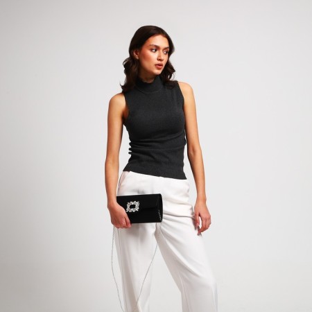 Bag-clate on the magnet, black color-6