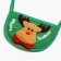 Dog collar "deer", green