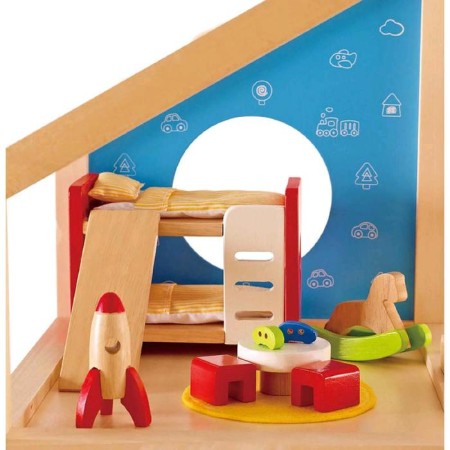 Furniture for the puppet house "Children's room"-1