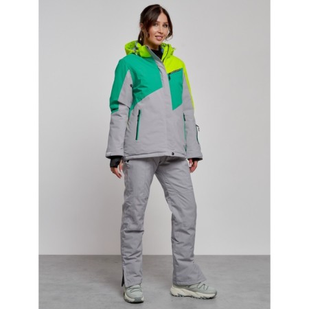 Ski costume female winter, size 46, light color-2