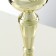 Cup 150C, award figure, gold, stand stone, 17.3 x 7 x 5 cm.