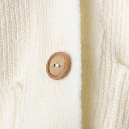 Cardigan Children's KAFTAN, p. 28 (92-98 cm), milk-12