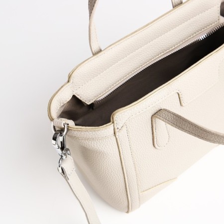 Bag Women's Tout with zipper, gray color-7