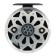 Inertial coil, 2 bearings, metal, diameter 9 cm, silver color, TL90A