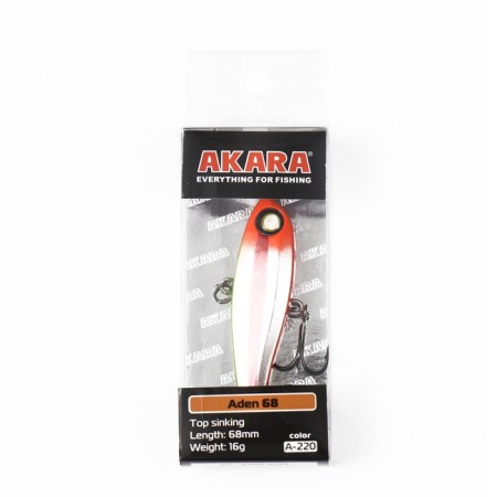 Akara wobbler Ratteline Aden 6.8 cm, color A220, 16 g-2