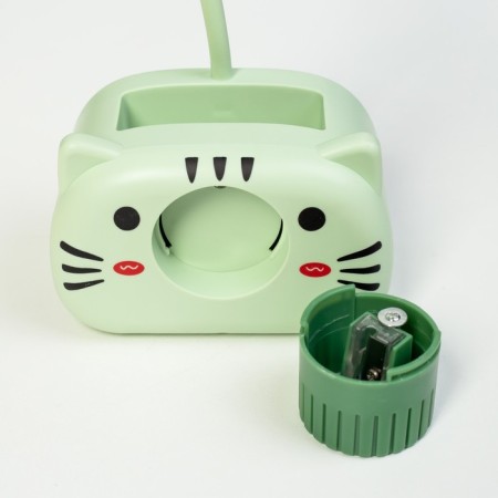 Board lamp "Kisa" LED 3W USB green 9.5x7.4x22 cm Risalux-7