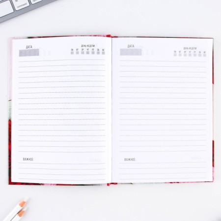 Diary in the gift box "Teacher Diaries", A5 format, 80 sheets, solid cover-6