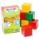 Set of color cubes "Account", 6 pieces, 6 x 6 cm