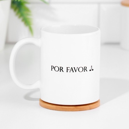 A set of mugs for two, sublimation "More amor", 2 circles, 320 ml-2