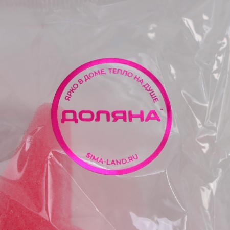 Body sponge "unicorn", pink color-2