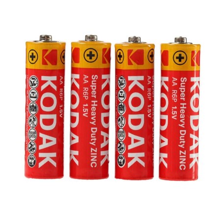 Salt battery Kodak Extra Heavy Duty, AA, R6-4BL, 1.5V, blister, 4 pcs.-1