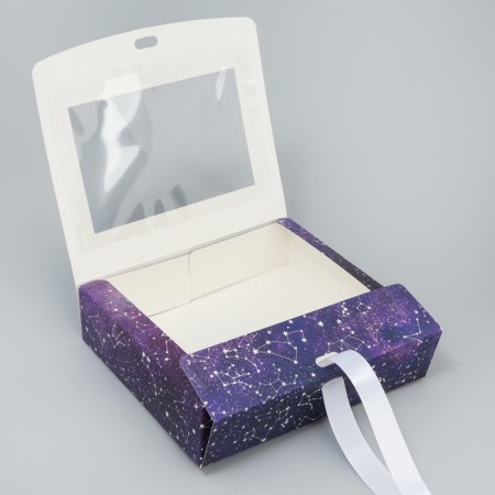 Gift-bearing box folding, packaging, “you are my space”, 20 x 18 x 5 cm-5