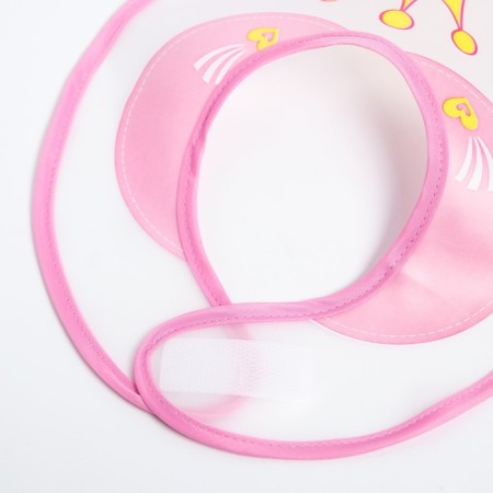 Badion for feeding "Our Princess" waterproof on Velcro, with a pocket-4
