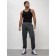Cargo jeans men, size 44-46, dark gray color