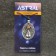 Scarabian amulet with a carbonic stone, 30x47 mm, metallic