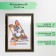 Photo frame plastic 21x30 cm 789 Black (25/750)