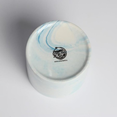 Ceramic glass with embossing, "beauty", 10 x 10 cm-6