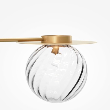Ceiling light MayToni Mod291CL-04BS1, E14, 4x40 W, 920x667x224 mm, brass-3