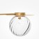 Ceiling light MayToni Mod291CL-04BS1, E14, 4x40 W, 920x667x224 mm, brass
