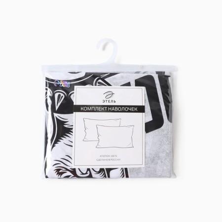 Set of pillowcases "Ethel" Rock Star 50x70 cm - 2 pcs, 100% cotton, calico-4