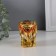 NECK Polystone "Indian elephant on gold ingred" gold 4.6x8.8x8 cm