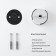 Vintage W5812050 switch, single -volatile, white matte chrome