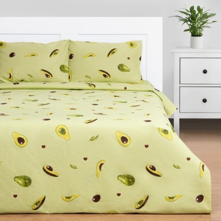 Bedding Ethel 2 joint venture "Avocado" 175x215cm, 200x220cm, 50x70cm-2 pcs, calico, 125 g/m2-2