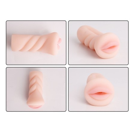 Realistic masturbator Yoni No. 6 Oral, 11.5 x 5.5 cm, bodily-1