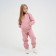 Children's costume with the basis (sweatshirt, trousers) KAFTAN "Basic Line" R.28 (86-92), pink