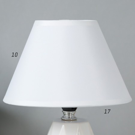 Board lamp 16877/1wt E14 40W white 18x18x24 cm Risalux-3