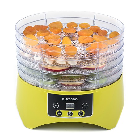 Drywall for vegetables and fruits Oursson DH2302D/GA, 400 watts, 6 tiers, green-1