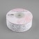 Figure tape "Branches", 30 mm, 9 ± 0.5 m, white color