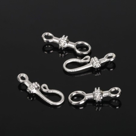 Carrow Castle with response part 5371, (set 2 pcs.), Silver color