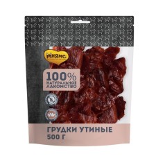Лакомство "Мнямс" для собак, грудки утиные, 500 г