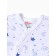 Children's overalls with scratches "Giraffes", white/blue color, height 62