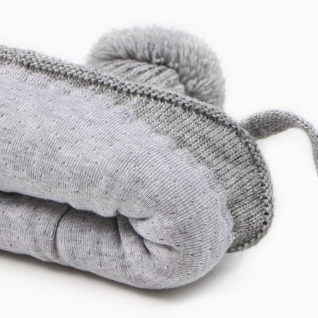 Children's hat, light gray, size 52-54-1