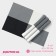 Set of serving napkins on the table “mood”, 4 pcs, 45 × 30 cm, white-black color