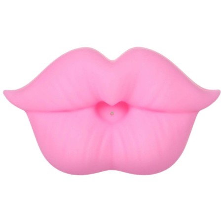Silicone orthodontic dummy "bunny", from 0 months, with a cap-2