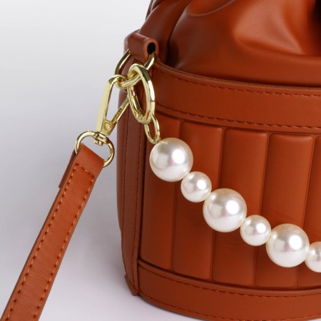 Cross-Bodi bag, cord department, redhead color-5
