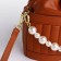Cross-Bodi bag, cord department, redhead color