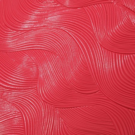 Self -adhesive PVC panel "Red waves" 70*70cm-1