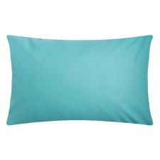 Pillowcase Ethel 50x70 cm, ts. Turquoise, 100% HL, calico