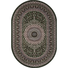 Ковёр овальный Merinos Gavana, размер 200x400 см, цвет green