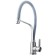 Fashun A54012-12 kitchen mixer, single-leaf, flexible spout, stainless steel, gray